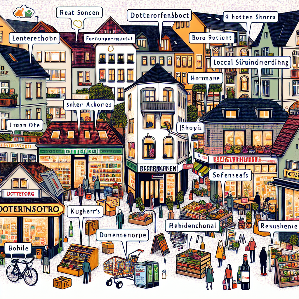 Einfluss von Einkaufsmöglichkeiten auf Mietspiegel in Bonn Dottendorf